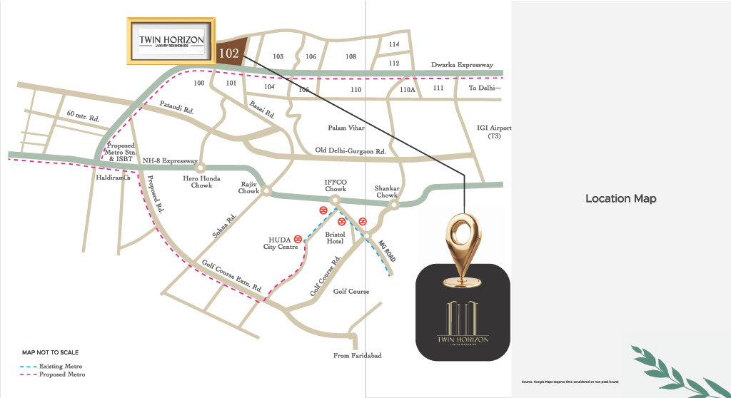 HCBS Twin Horizon Sector 102 Gurgaon
