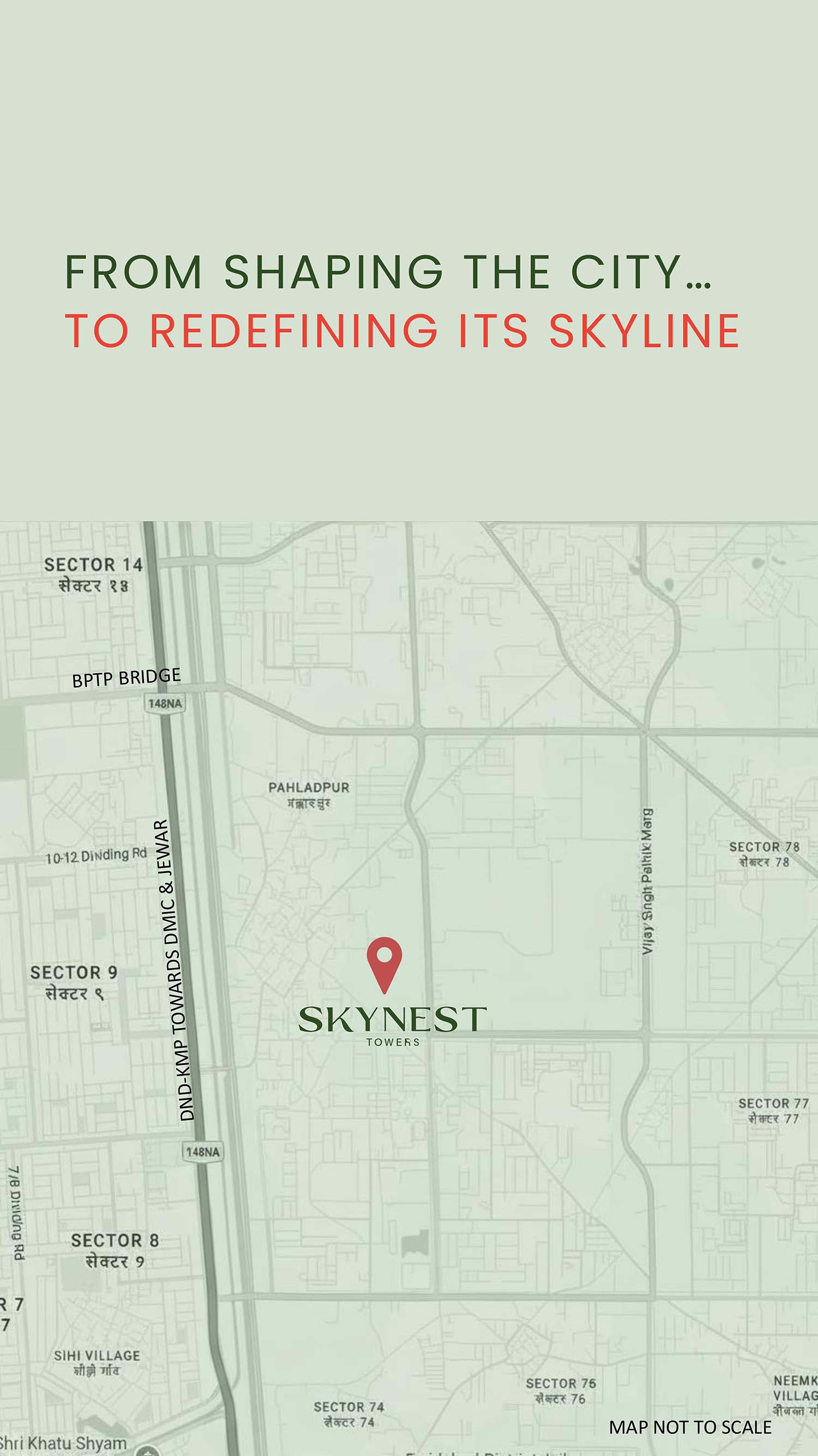 BPTP Skynest Towers Sector 80 Faridabad