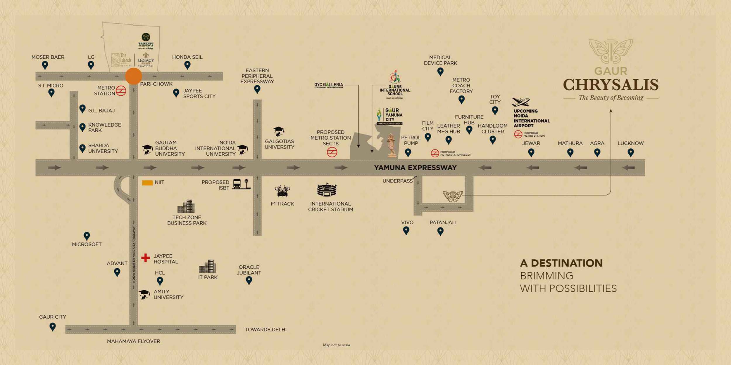 Gaur Chrysalis Sector 22D Greater Noida