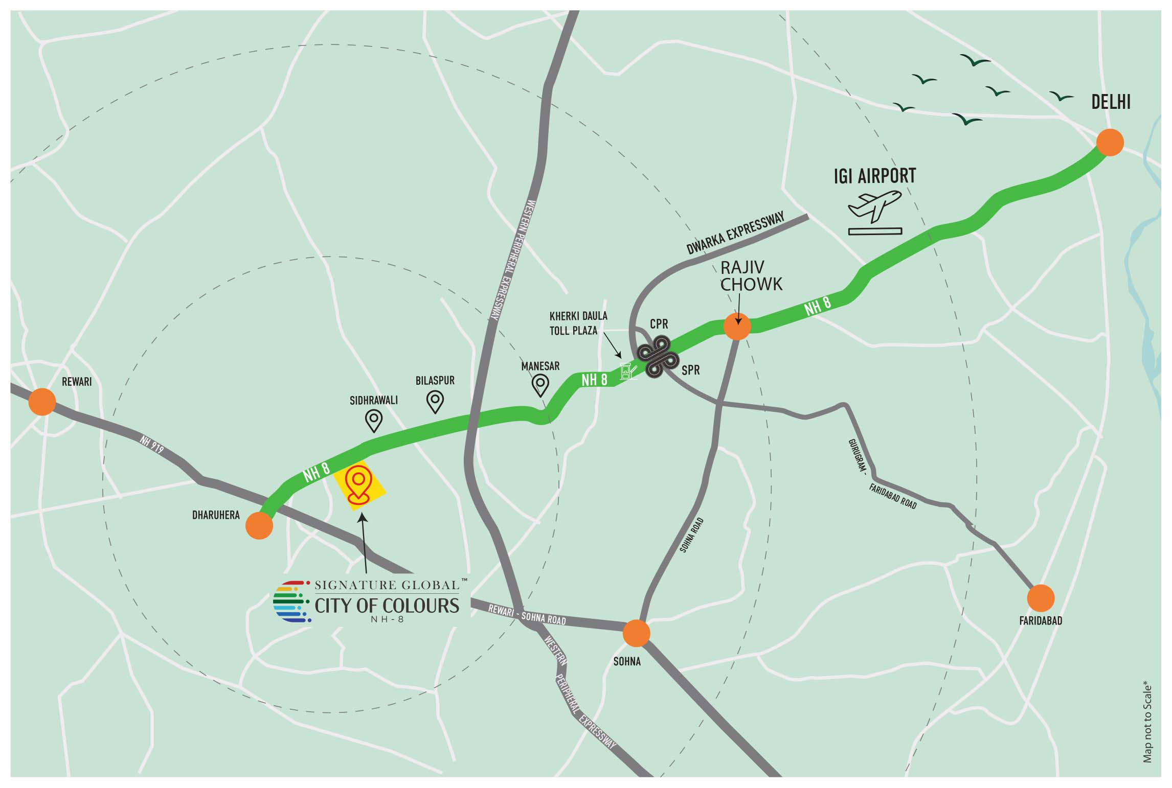 Signature Global City Of Colours Nh-8 Gurgaon