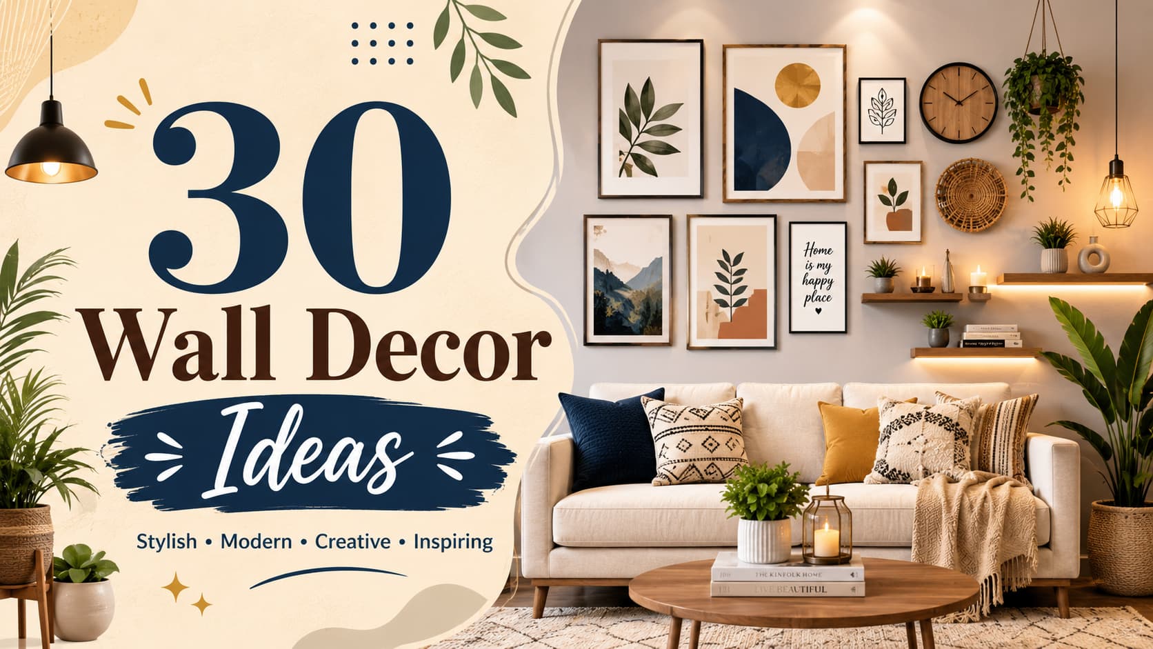 30 Wall Decor Ideas to Elevate Every Room in Your Home | Prooperty