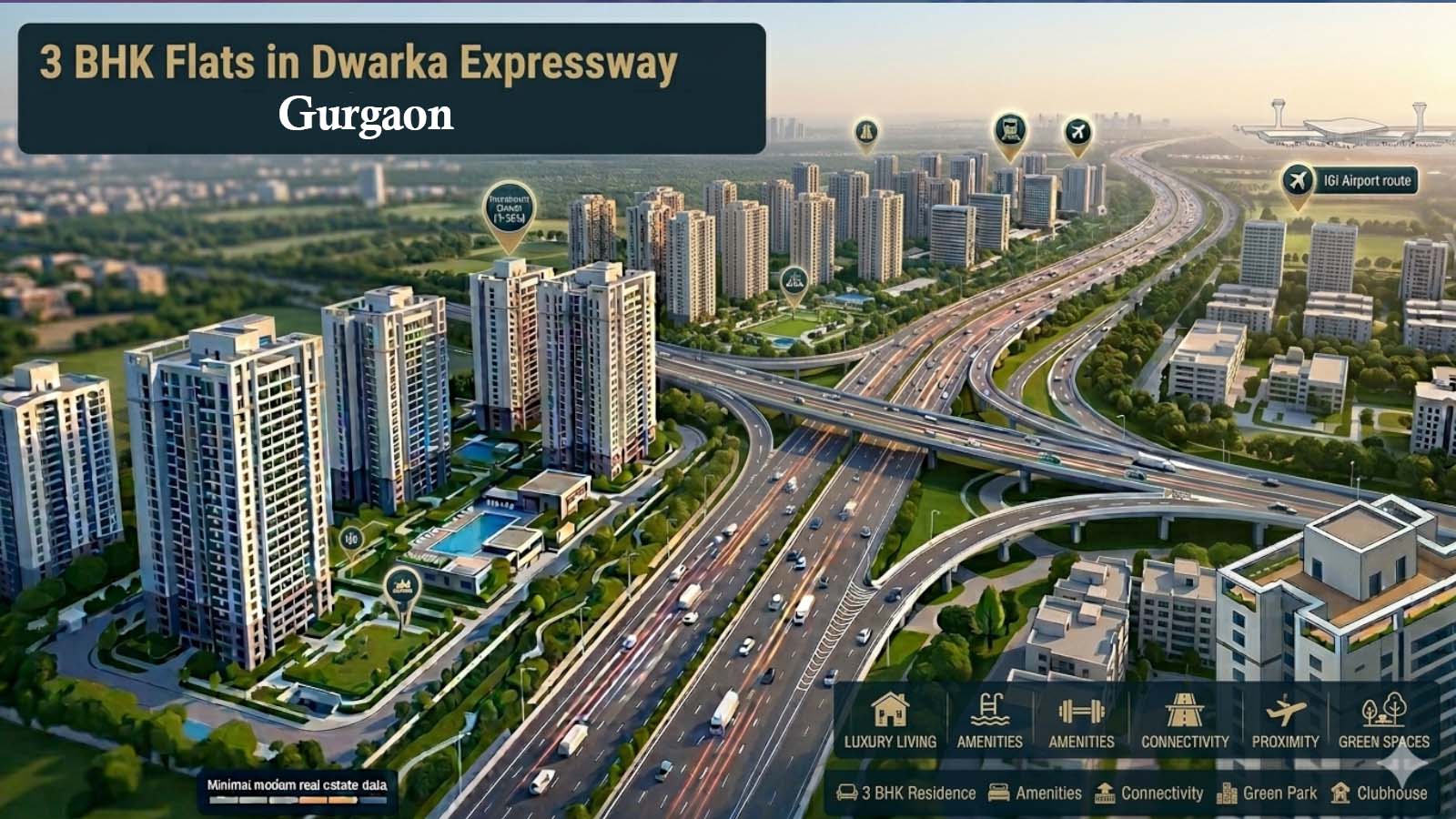 3 BHK Flats in Dwarka Expressway Gurgaon – Prices, Layout, Sectors, Best Guide