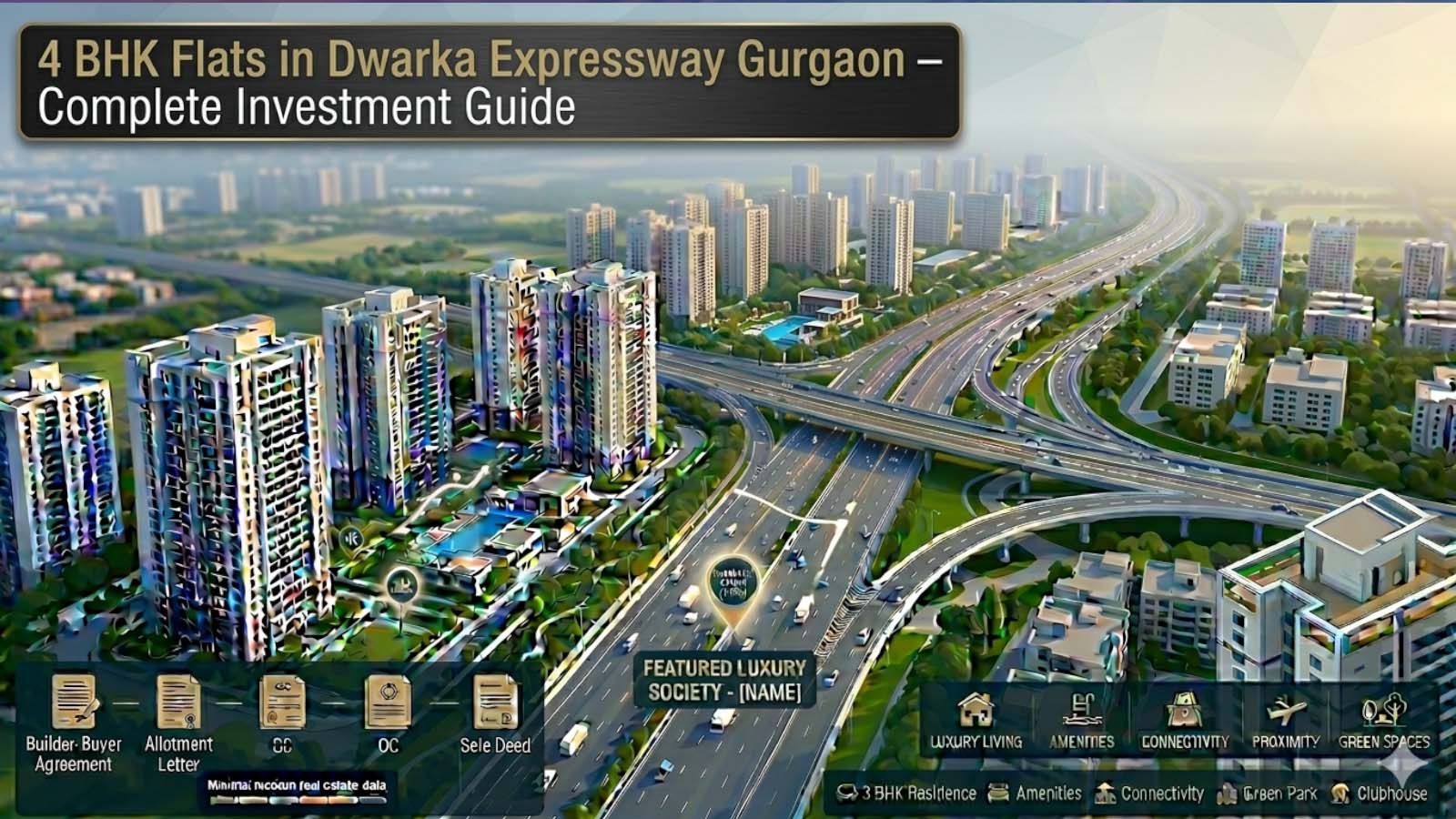 4 BHK Flats in Dwarka Expressway Gurgaon – Prices, Sizes, Layout & Amenities