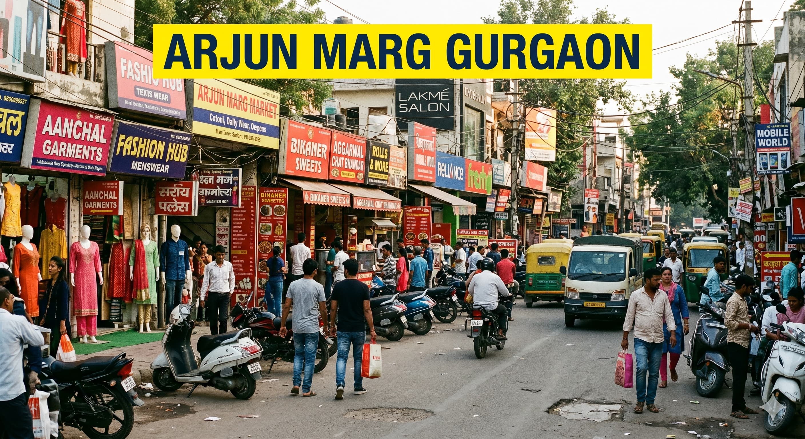 Arjun Marg Gurgaon A Street-Level Guide