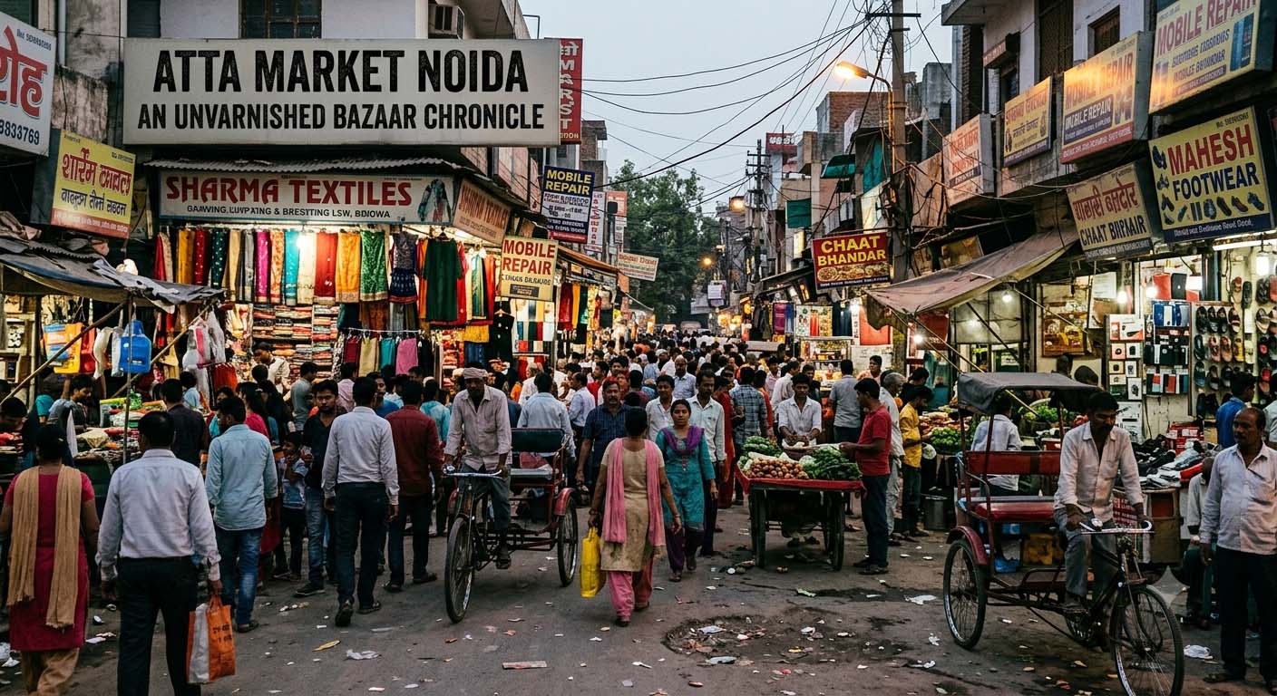 Atta Market Noida: An Unvarnished Bazaar Chronicle