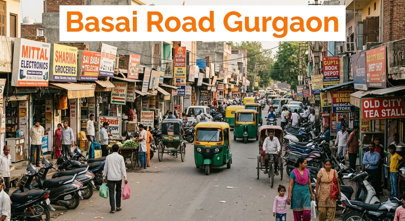 Basai Road Gurgaon Simple Area Clarity