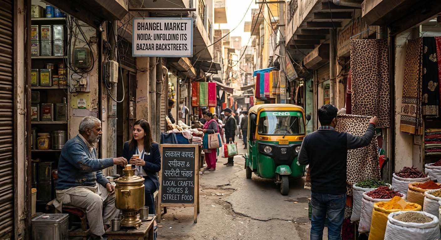 Bhangel Market Noida: Unfolding Its Bazaar Backstreets