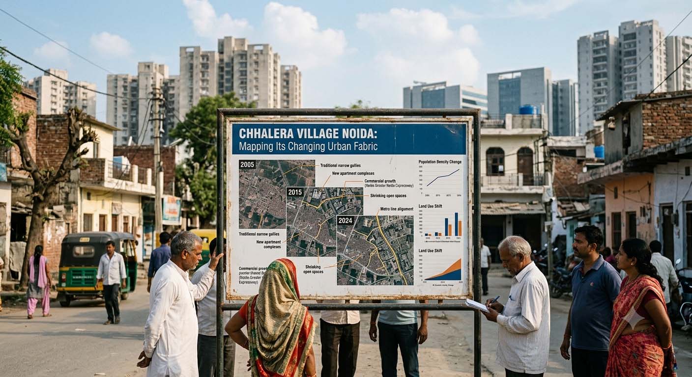 Chhalera Village Noida: Mapping Its Changing Urban Fabric