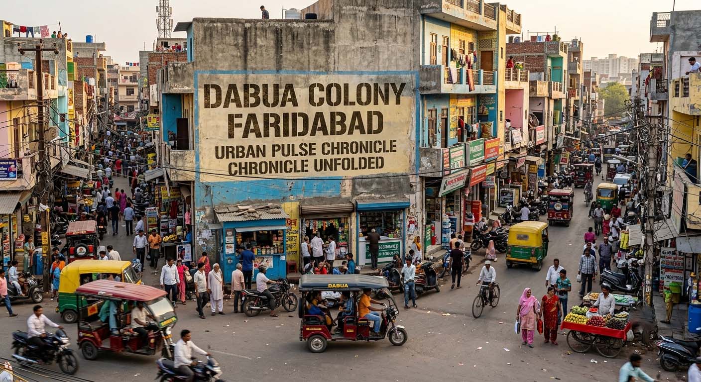 Dabua Colony Faridabad: Urban Pulse Chronicle Unfolded