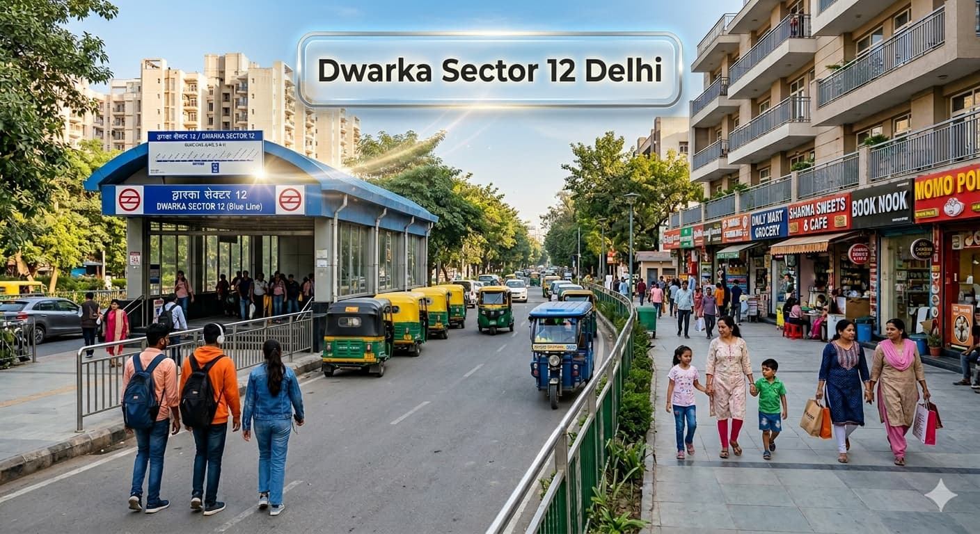 Dwarka Sector 12 Delhi Guide: Metro, Market and Local Tips