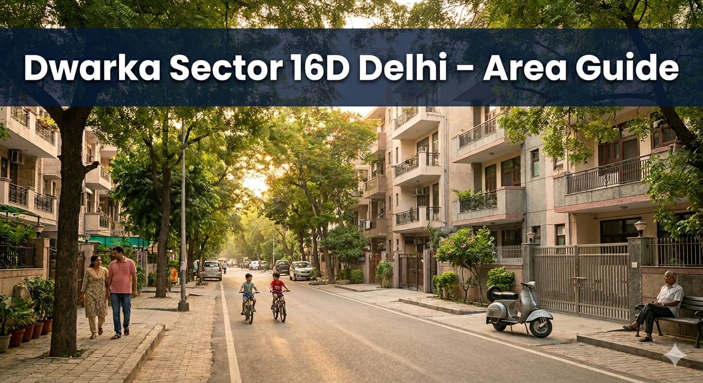 Dwarka Sector 16D Delhi is Peaceful, and Well-linked Area