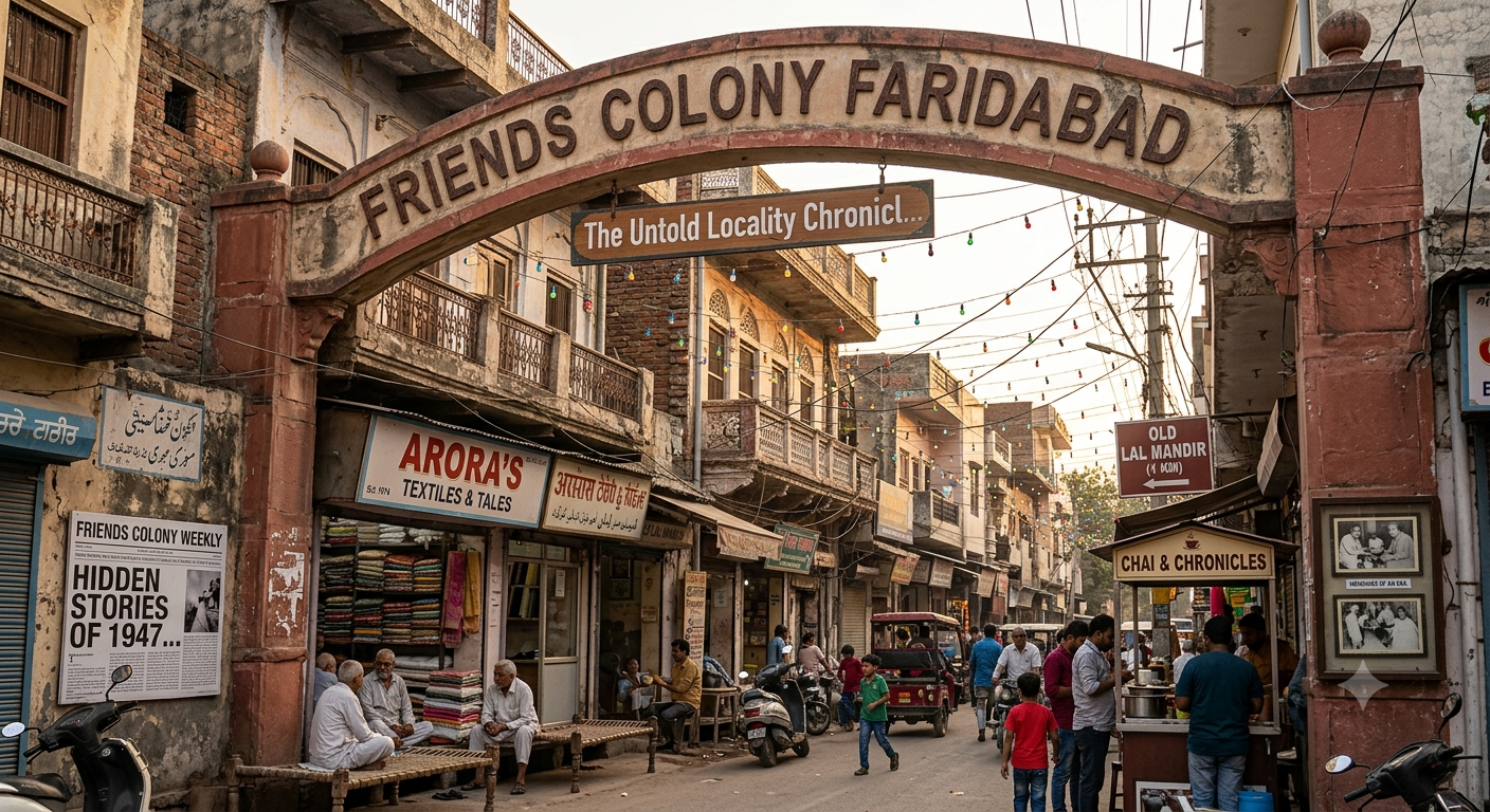 Friends Colony Faridabad: The Untold Locality Chronicle