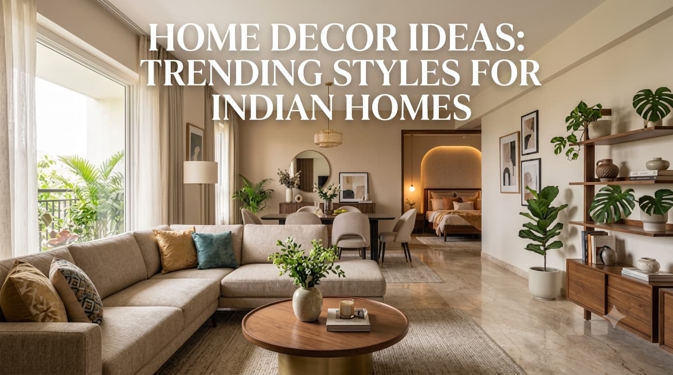 Home Decor Ideas: Trending Styles for Indian Homes