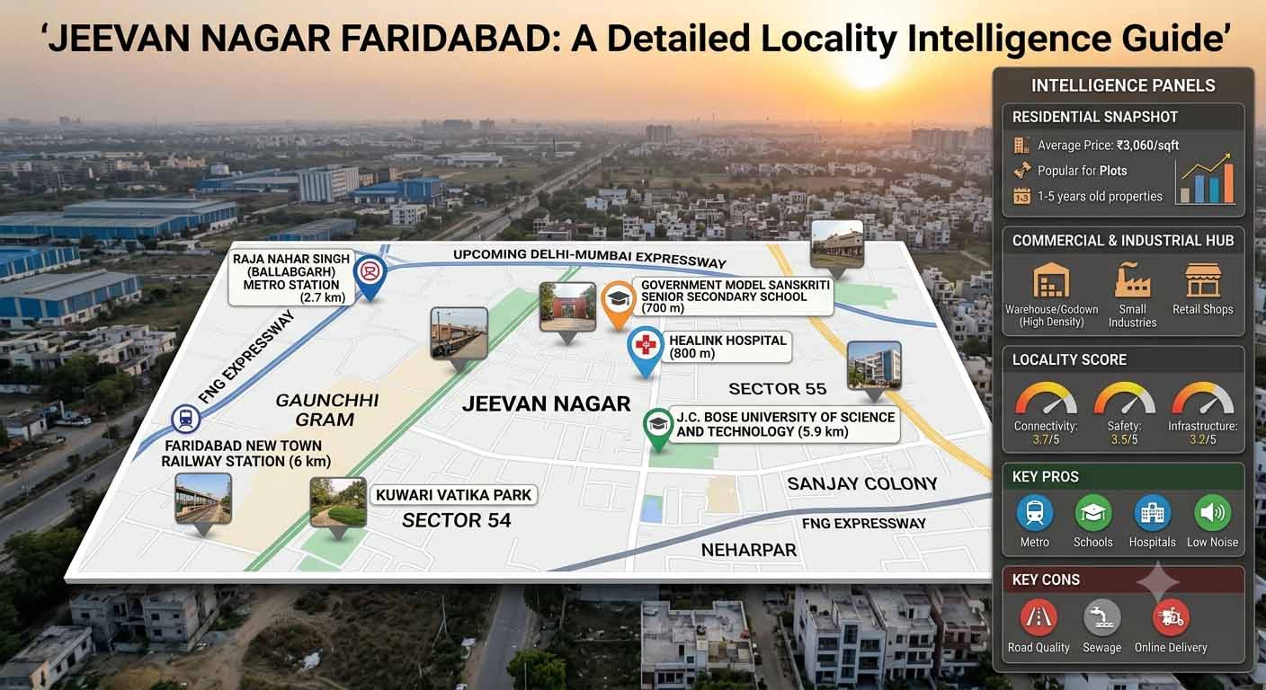 Jeevan Nagar Faridabad: A Detailed Locality Intelligence Guide