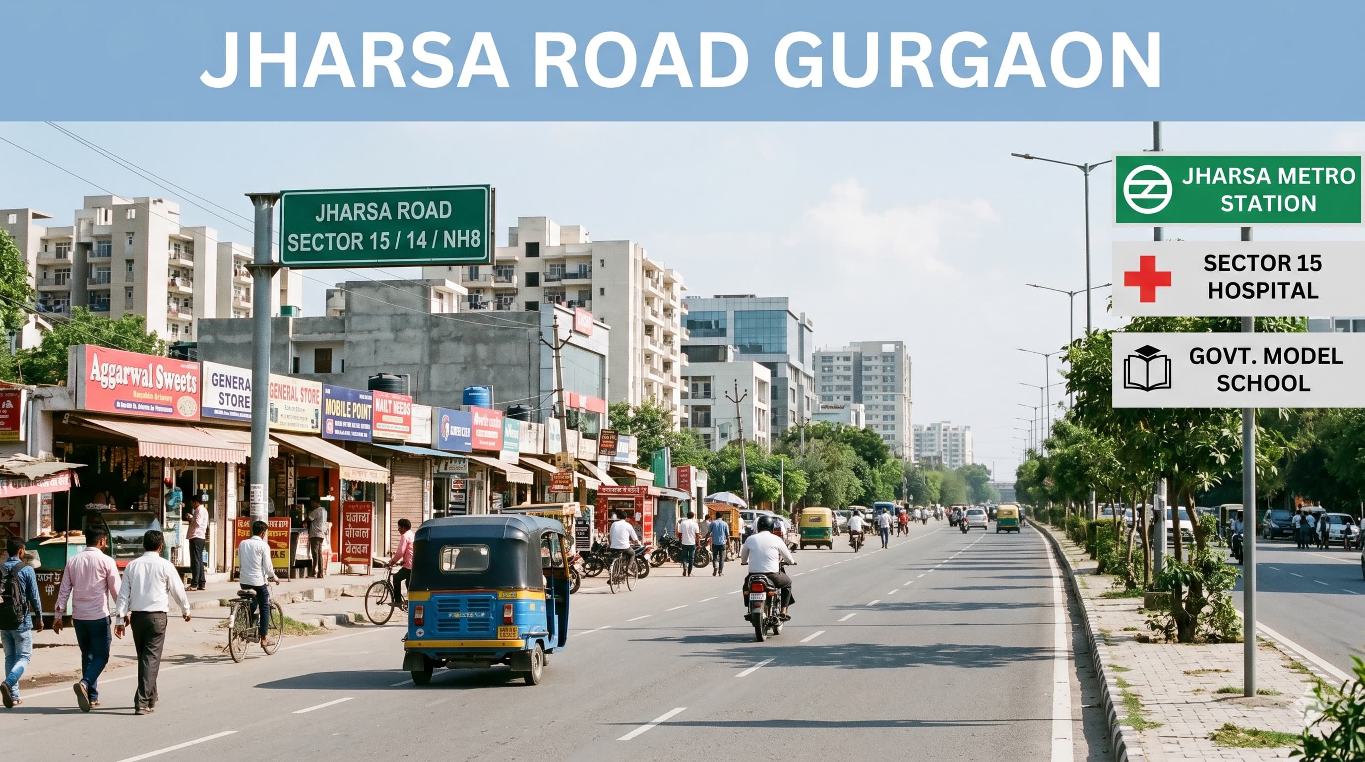 Jharsa Road Gurgaon Area Guide