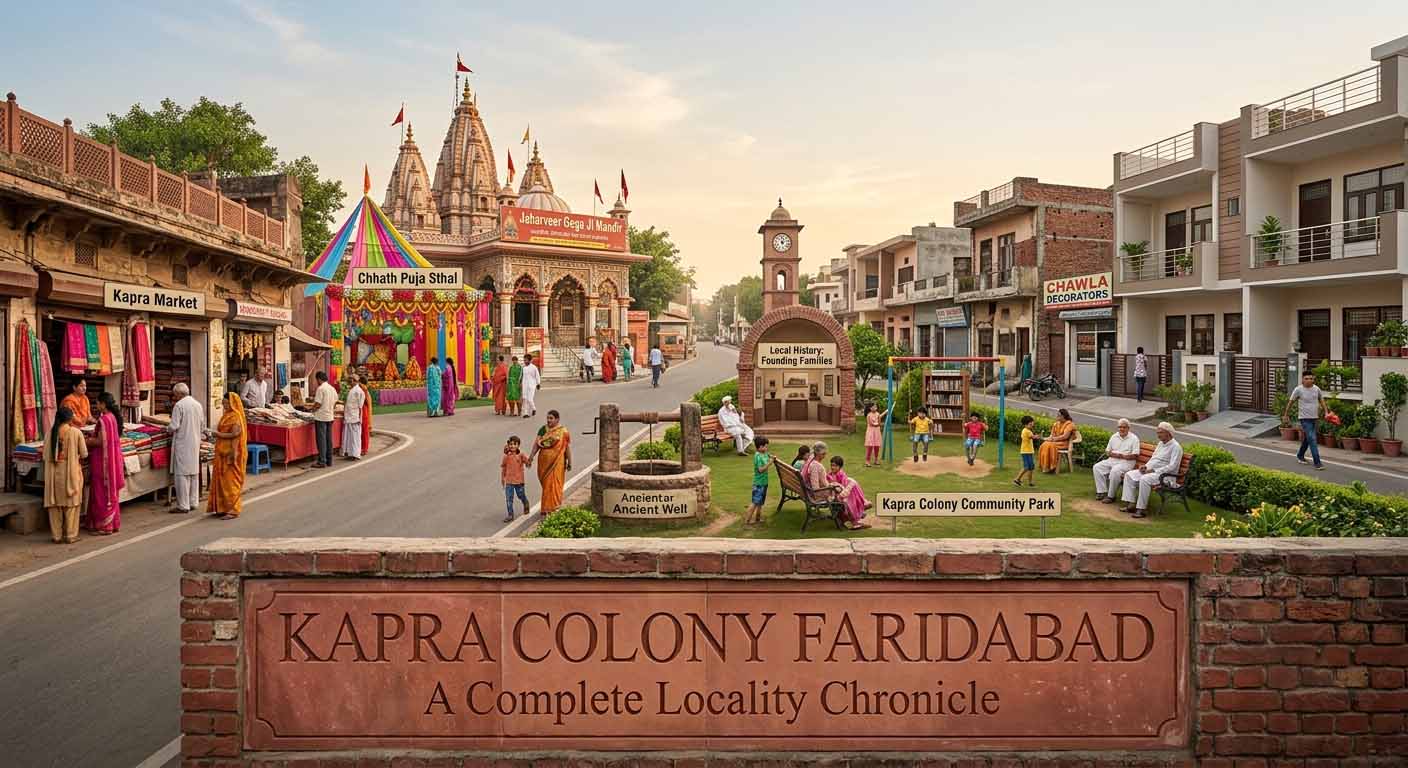 Kapra Colony Faridabad: A Complete Locality Chronicle