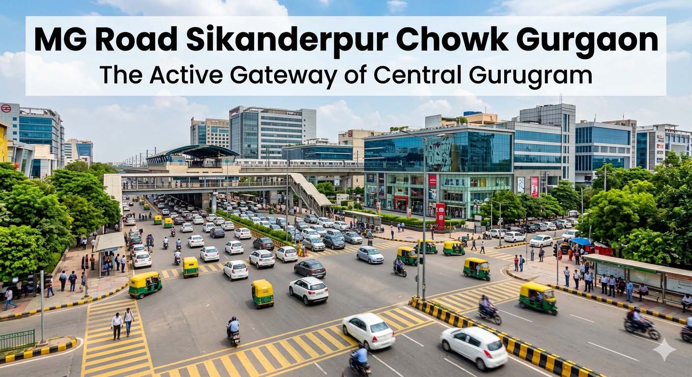 MG Road Sikanderpur Chowk Gurgaon: The Active Gateway of Central Gurugram