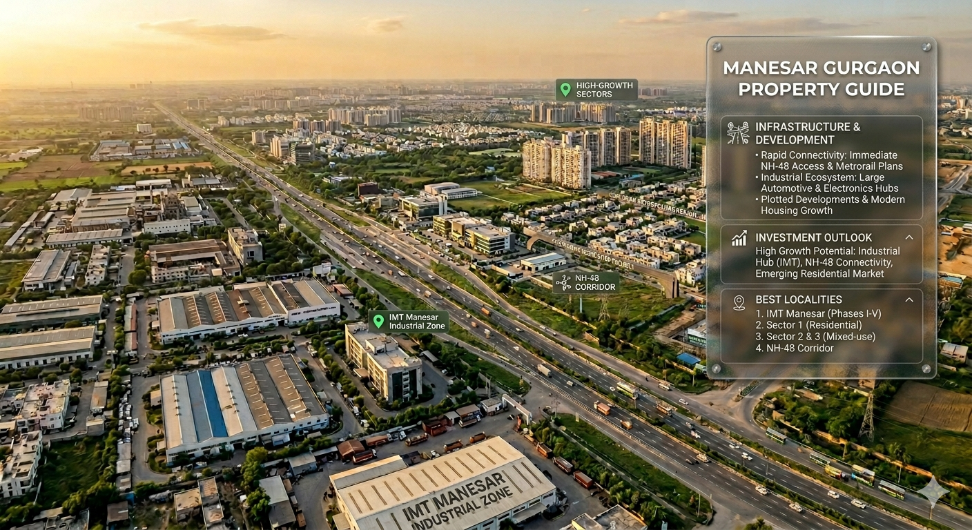 Manesar Gurgaon Property Guide: Prices, Investment & Best Localities
