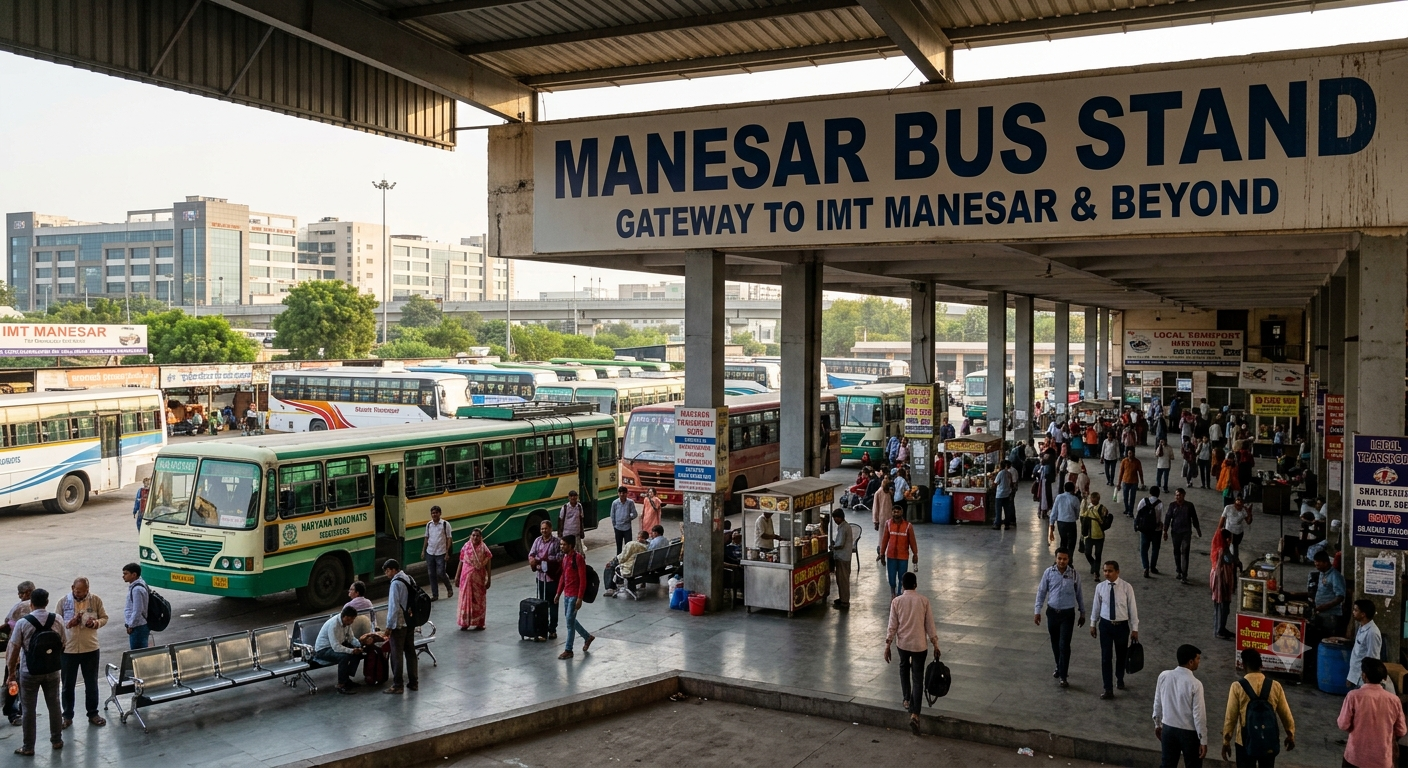 Manesar Bus Stand: Gateway to IMT Manesar & Beyond