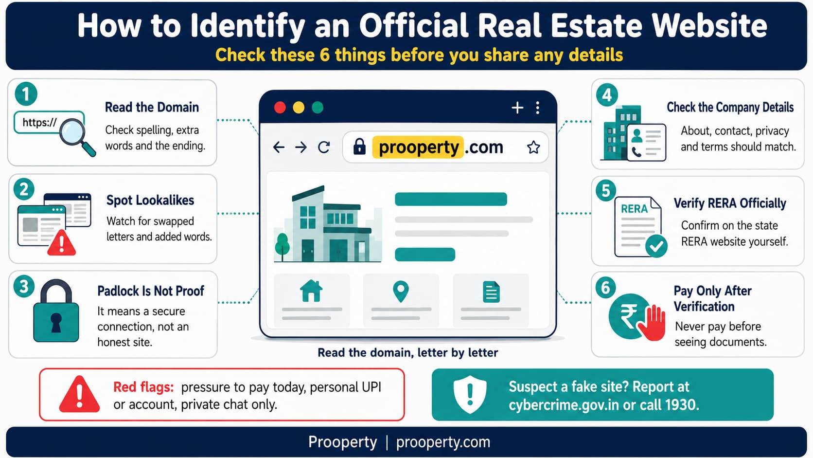 Fake Real Estate Website in India? 7 Checks Before Paying