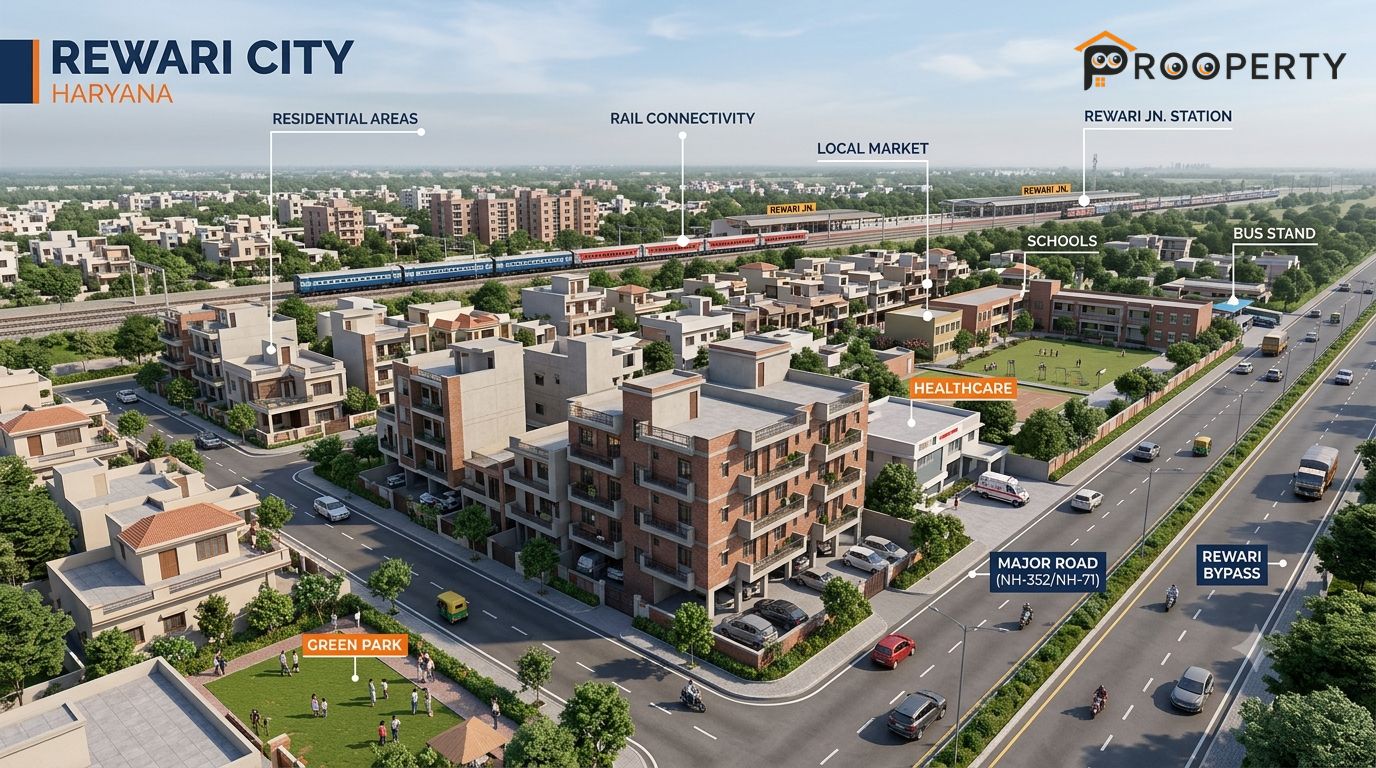 Rewari City Haryana - Heritage, Industry & NCR Setting