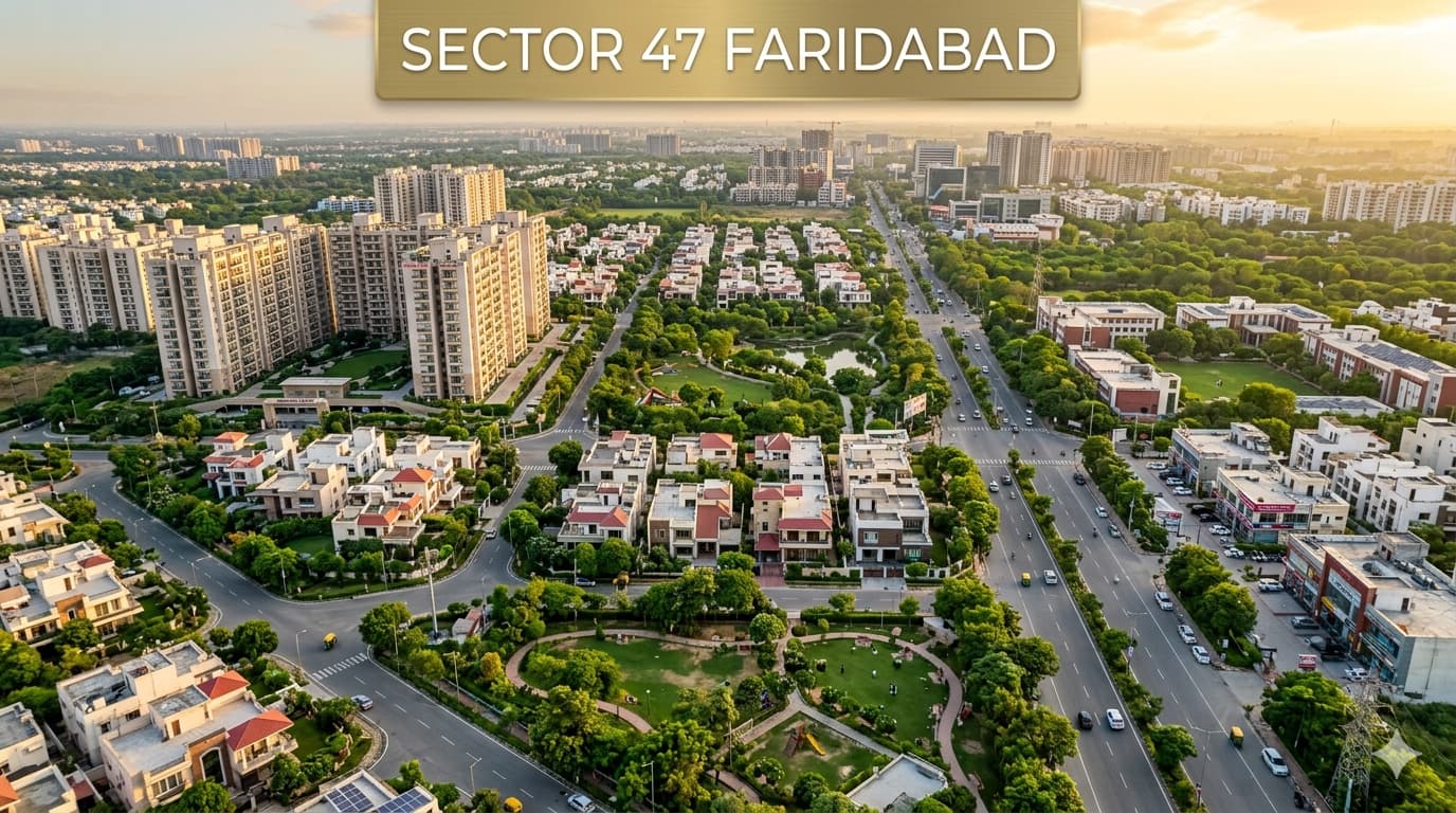 Sector 47 Faridabad: Serene Habitation & Urbane Ease