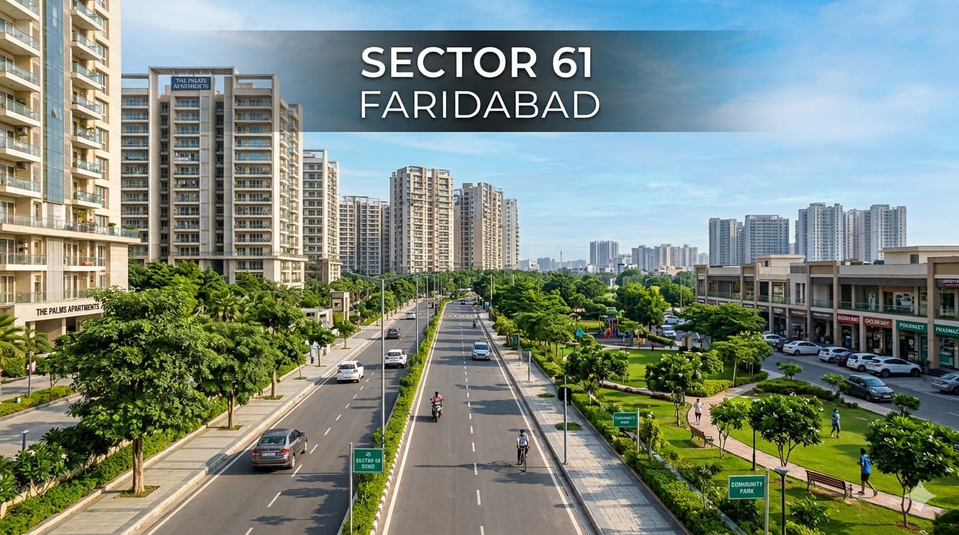 Sector 61 Faridabad: A Future-Ready Residential Tapestry