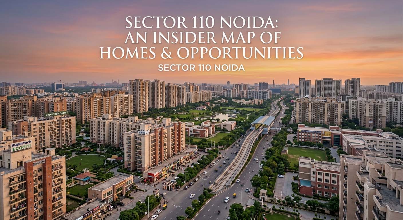 Sector 110 Noida: An Insider Map of Homes & Opportunities
