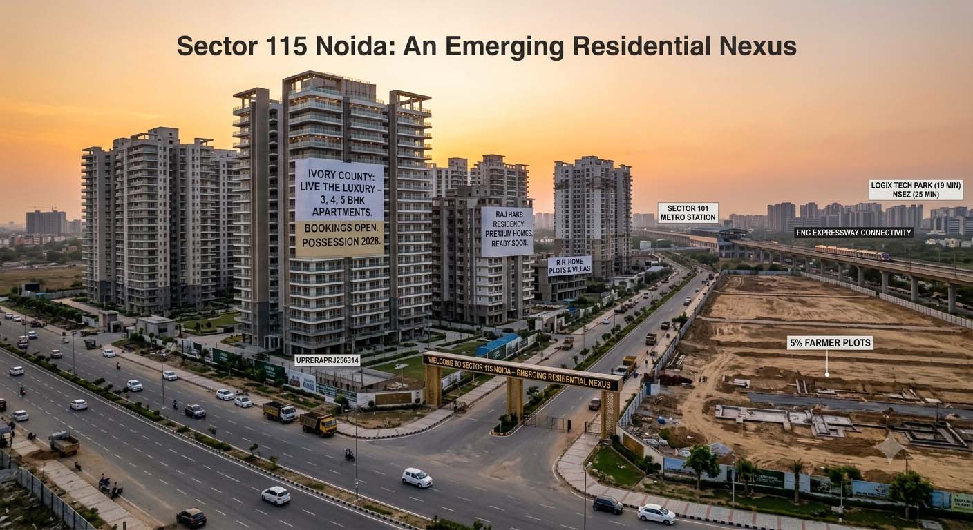 Sector 115 Noida: An Emerging Residential Nexus