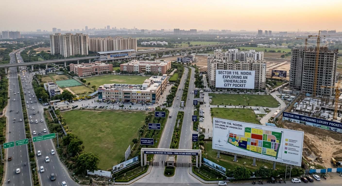 Sector 116 Noida: Exploring an Unheralded City Pocket