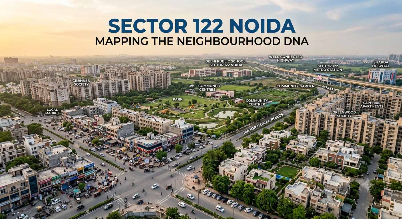 Sector 122 Noida: Mapping the Neighbourhood DNA