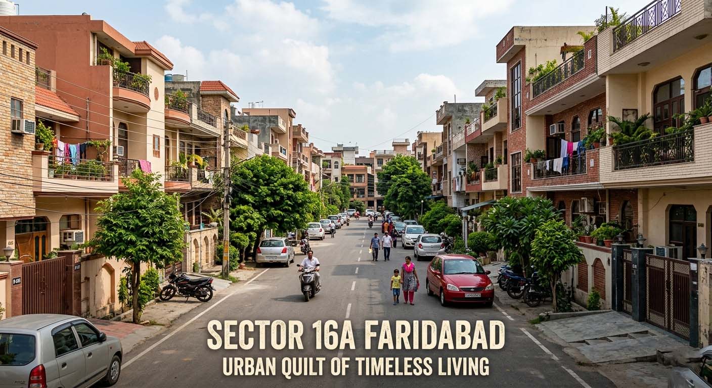 Sector 16A Faridabad: Urban Quilt of Timeless Living