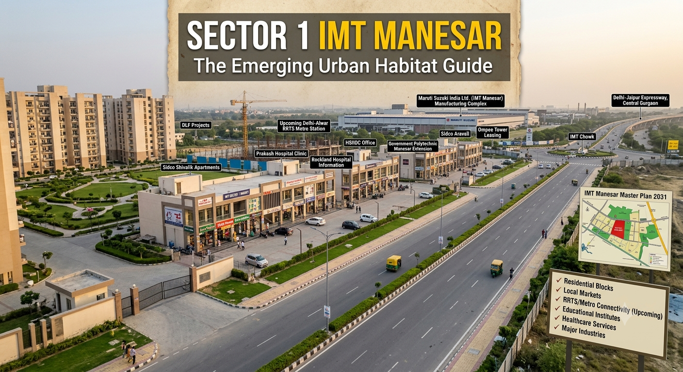 Sector 1 IMT Manesar: The Emerging Urban Habitat Guide
