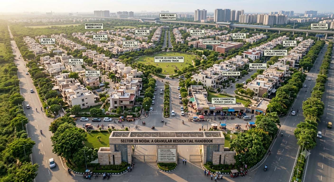 Sector 28 Noida: A Granular Residential Handbook