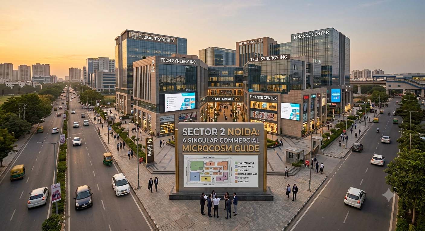 Sector 2 Noida: A Singular Commercial Microcosm Guide