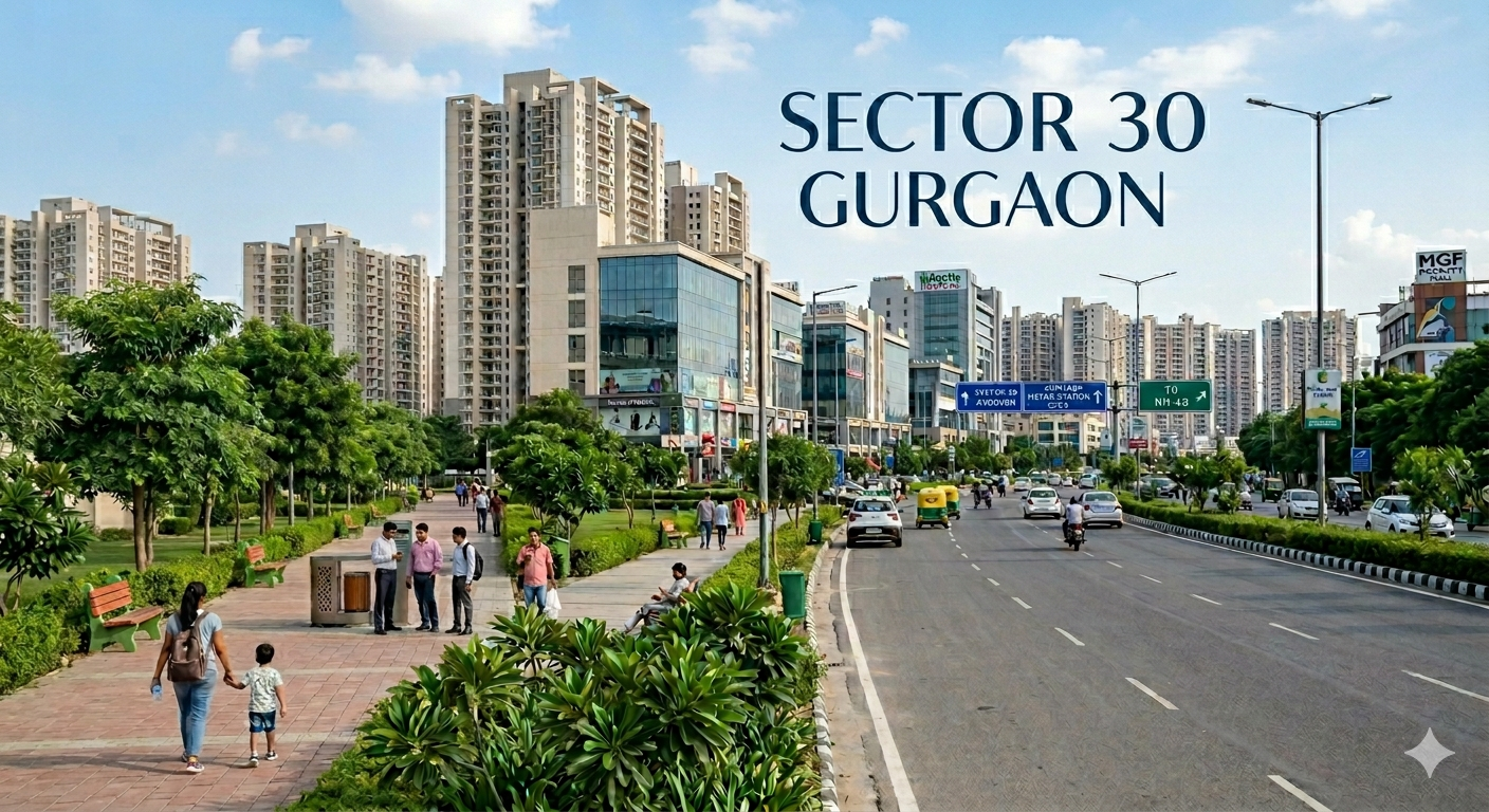 Sector 30 Gurgaon: Perfect Colloid of Connectivity and Convenience