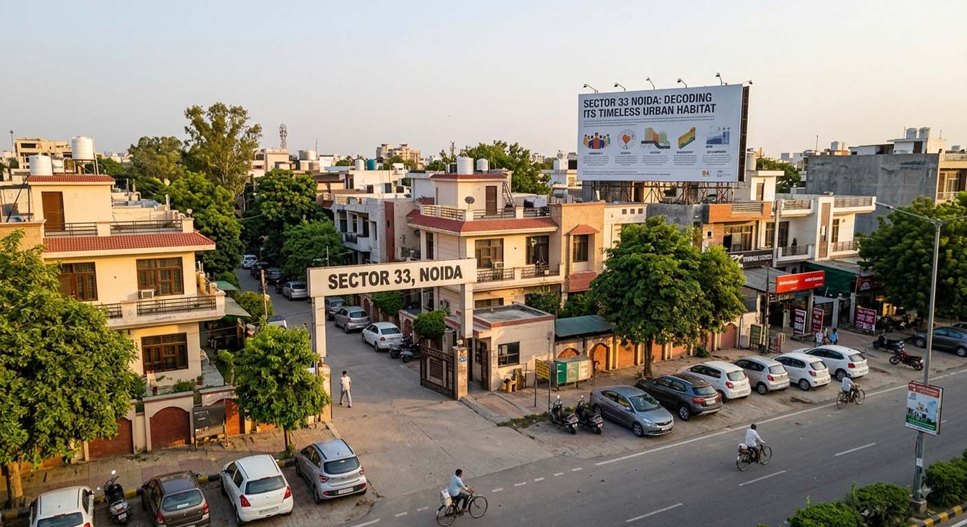 Sector 33 Noida: Decoding Its Timeless Urban Habitat