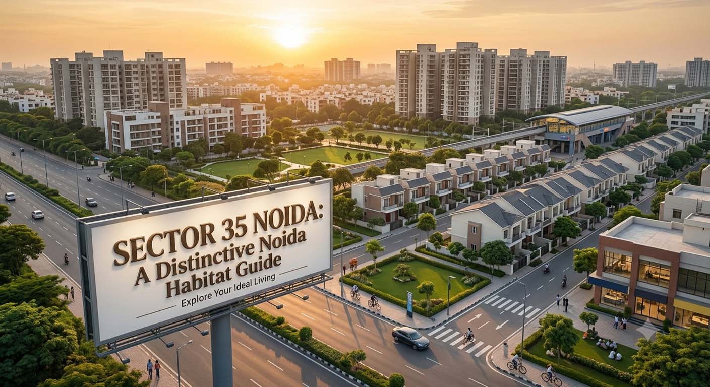 Sector 35 Noida: A Distinctive Noida Habitat Guide