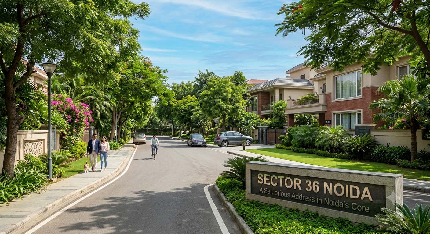 Sector 36 Noida: A Salubrious Address in Noida's Core