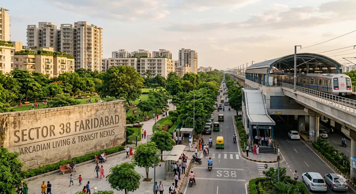 Sector 38 Faridabad Enclave: Arcadian Living & Transit Nexus