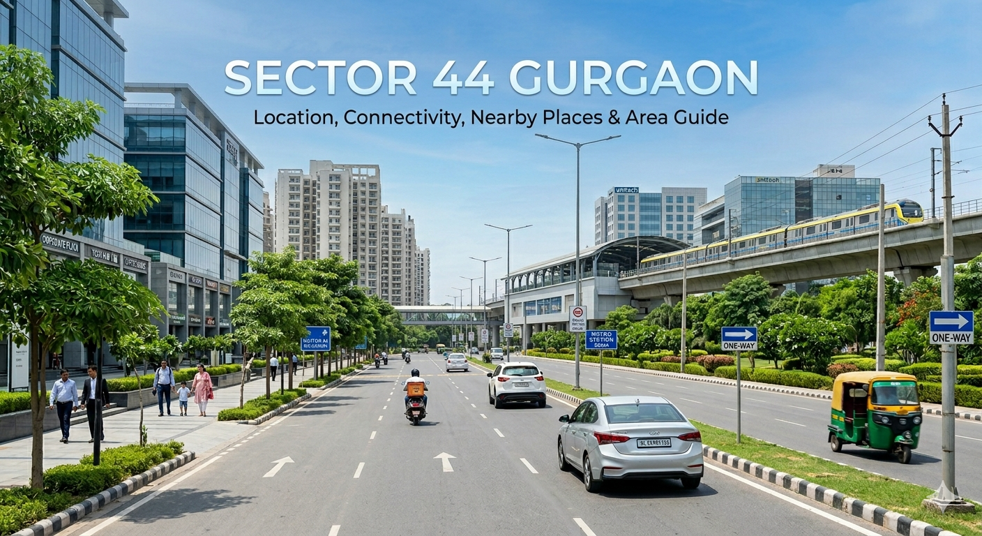 Sector 44 Gurgaon - Verdant Alcove for Families