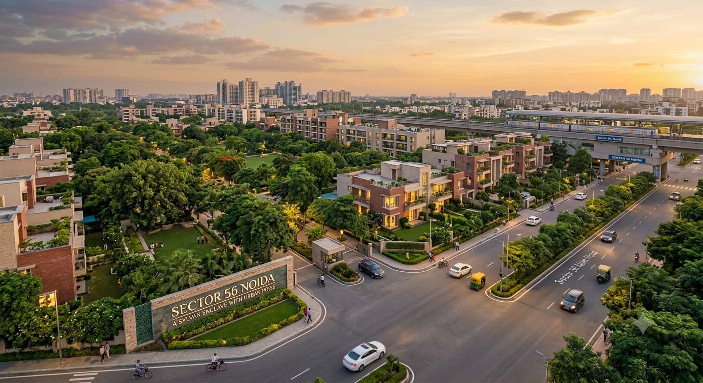 Sector 56 Noida: A Sylvan Enclave with Urban Poise