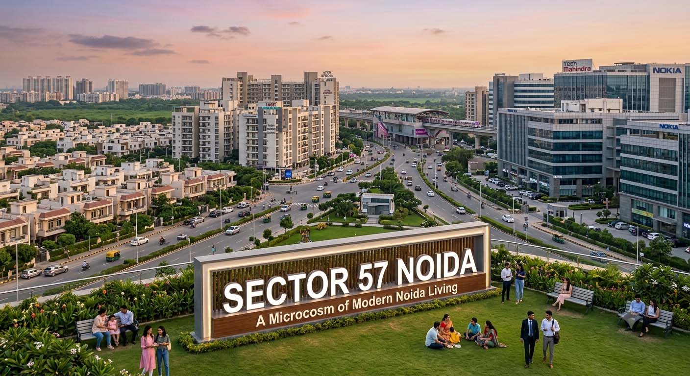 Sector 57 Noida: A Microcosm of Modern Noida Living