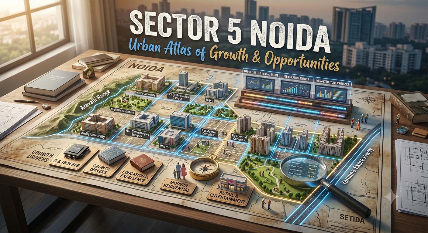 Sector 5 Noida: Urban Atlas of Growth & Opportunities