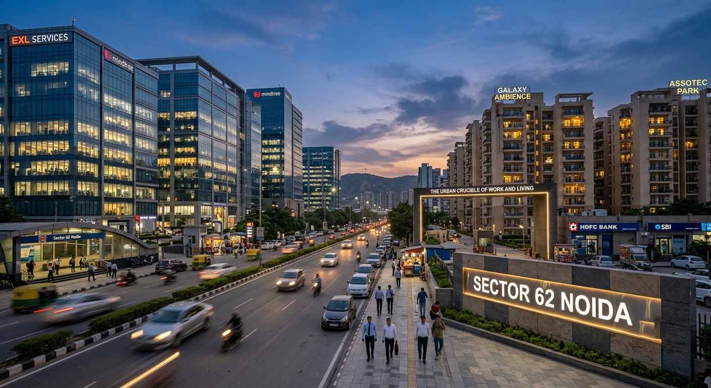 Sector 62 Noida: The Urban Crucible of Work and Living