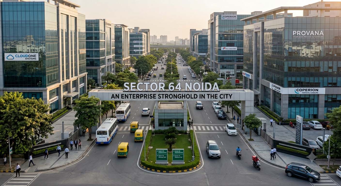 Sector 64 Noida: An Enterprise Stronghold in the City - Prooperty