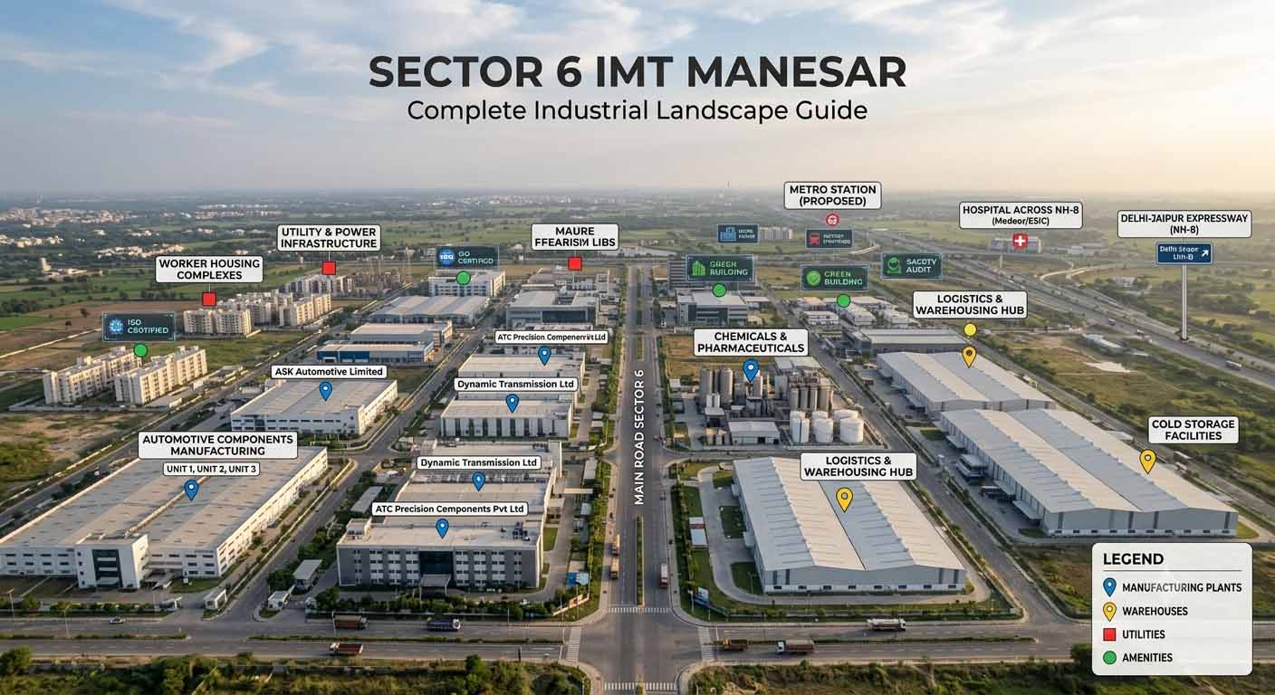 Sector 6 IMT Manesar: Complete Industrial Landscape Guide