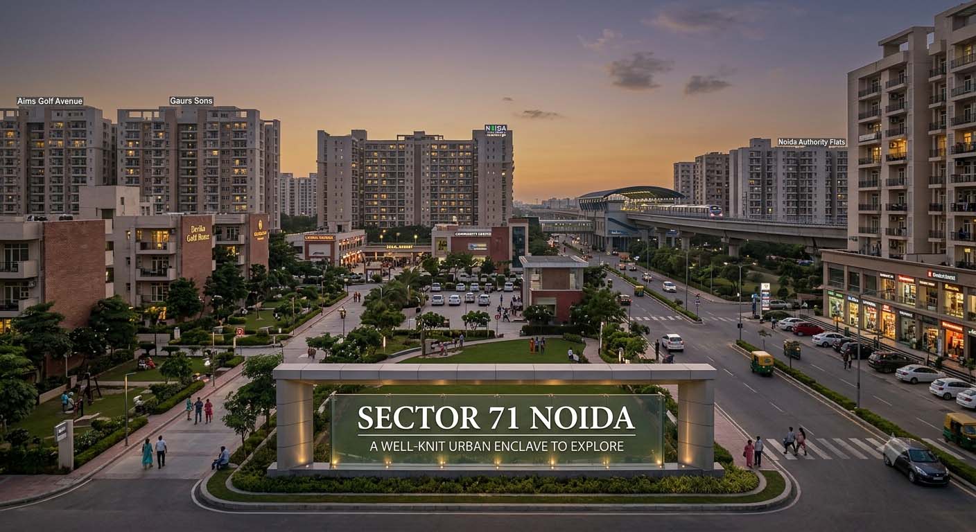 Sector 71 Noida: A Well-Knit Urban Enclave to Explore
