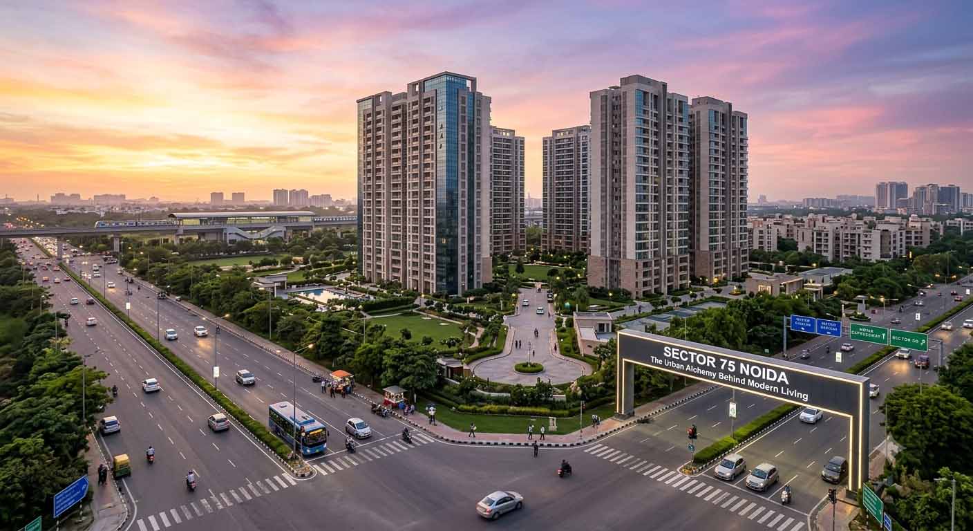 Sector 75 Noida: The Urban Alchemy Behind Modern Living