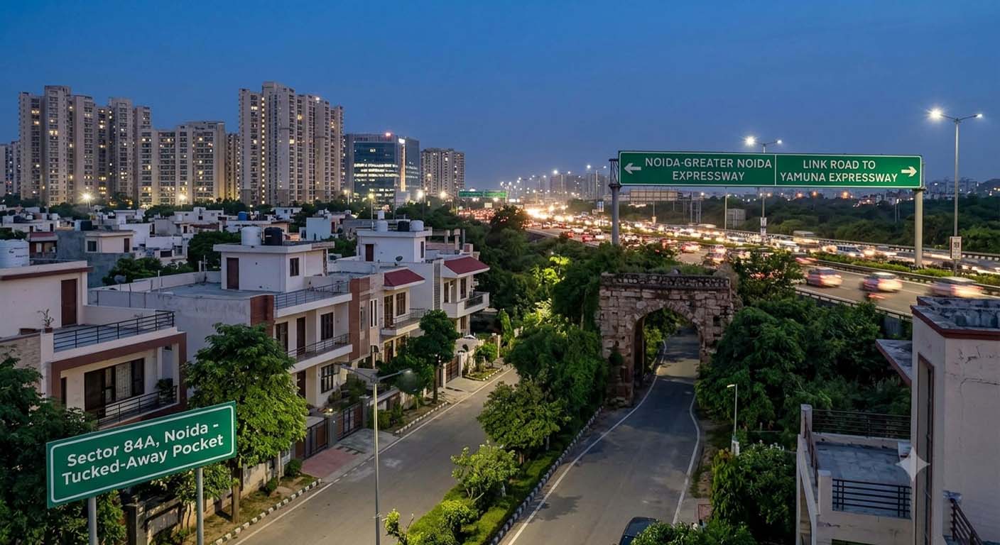 Sector 84A Noida: A Tucked-Away Pocket Near Key Roads